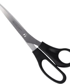 E-31181 00 Paslanmaz Çelik Ofis Makası, Siyah, 21 cm