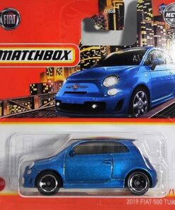 Matchbox 2019 Fiat 500 Turbo Blue 11/100 (Kısa Kart) HFR65