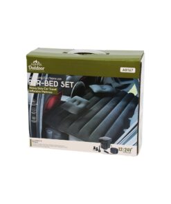 ŞİŞME YATAK SETİ KAMP - ARAÇ - EV ÇİFT KİŞİLİK 30X85X9CM HAVA POMPASI 12/24V= OTO ÇAKMAKLIK GİRİŞLİ AB-167