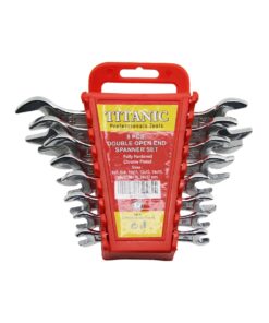8 PCS 6-22MM AĞZI AÇIK ANAHTAR TAKIMI PLASTİK STAND TAŞIMA APARATLI