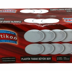BÜYÜK PLASTİK TABAK 10 PARÇA