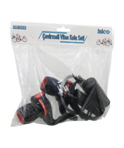 ÇEVİRMELİ BİSİKLET VİTES KOLU SETİ 2PCS VİTES KOLU - 2PCS ELCİK - TEL - TEL KORUYUCU KANAL KABLO