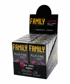 MILY PLUS FINE 12 PARÇA İNCE RENKLİ AROMALI PREZERVATİF CONDOM