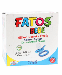 TOŞ BEBE-960 NO-2 SİLİKON DAMAKLI EMZİK