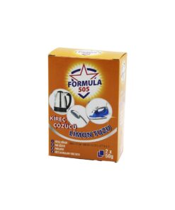 FORMULA 505 KİREÇ ÇÖZÜCÜ LİMON TUZU 2 X 50GR YAĞ ÇÖZER - PARLATIR - KÖTÜ KOKULARI YOK EDER