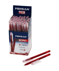 PENSAN BÜRO KIRMIZI TÜKENMEZ KALEM M-MEDİUM - 1.0MM UÇ