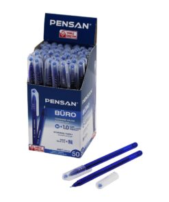 PENSAN BÜRO MAVİ TÜKENMEZ KALEM M-MEDİUM - 1.0MM UÇ