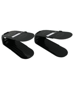 TEKLİ  AYAKKABI RAMPASI  SİYAH PLASTİK   10.5 X 26.5 CM