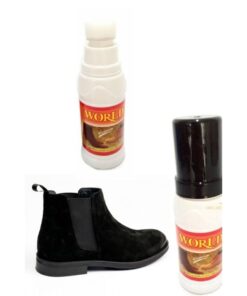 WORLD SÜET NUBUK LİKİT SİYAH AYAKKABI BOYASI 100ML