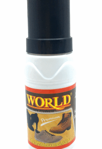 WORLD SÜET NUBUK LİKİT KOYU KAHVE AYAKKABI BOYASI 100ML
